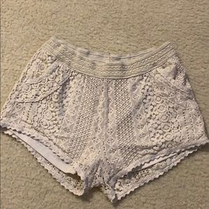 Lace shorts